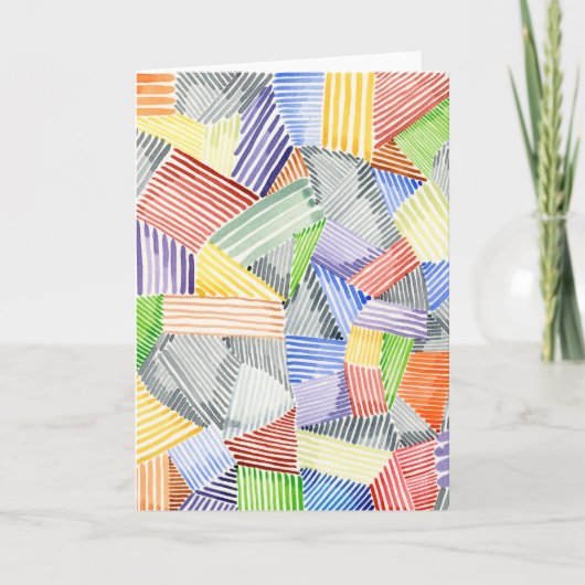 Crosshatch Quilt I Kaart (Voorkant)