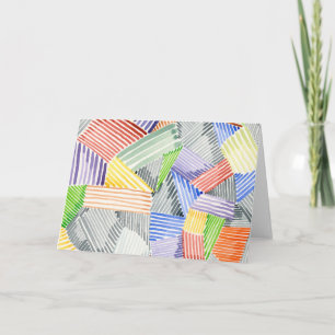 Crosshatch Quilt I Kaart