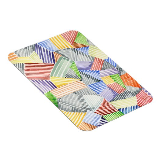 Crosshatch Quilt I Magneet (Rechterzijde)