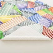 Crosshatch Quilt I Sherpa Deken (3/4)