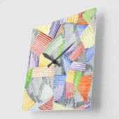 Crosshatch Quilt I Vierkante Klok (Hoek)