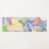 Crosshatch Quilt I Yogamat (Voorkant (horizontaal))