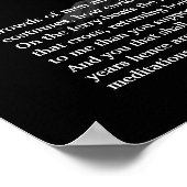 Crossing Brooklyn Veerboot New York City Walt Whit Poster (Hoek)