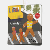 Crossing Guard Personalized Crosswalk Attendant Keramisch Ornament (Links)