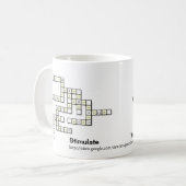 Crossmath Puzzle 1 Coffee Mug (Devant gauche)