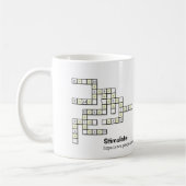 Crossmath Puzzle 1 Coffee Mug (Gauche)