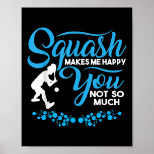 Crossminton Racquetball Speed Badminton Player Squ Poster