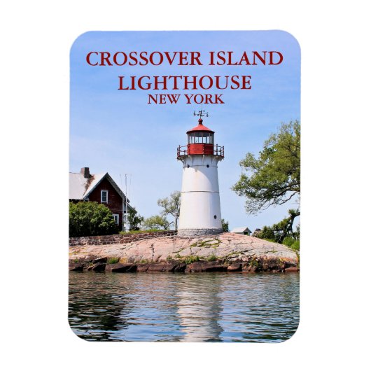 Crossover Island Lighthouse, NY Flexi Magnet Magneet (Verticaal)