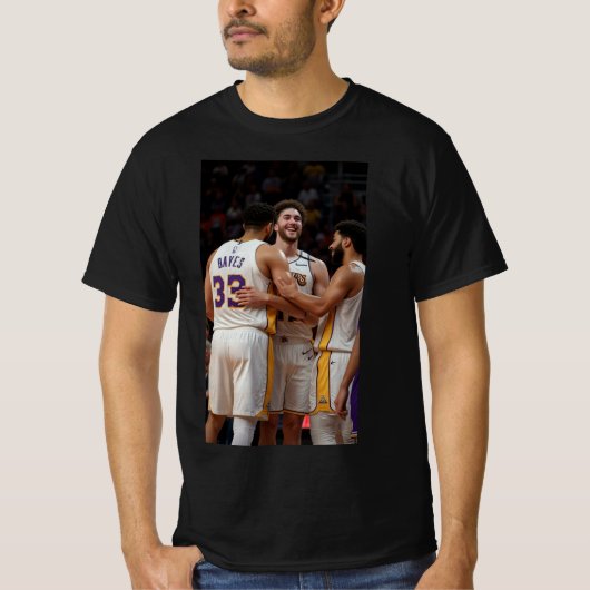 Crossover King : T-shirt à mouvement de basketball (Devant)