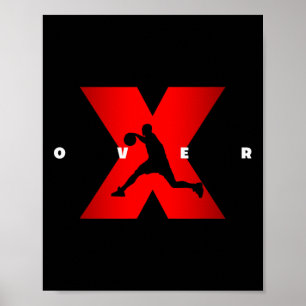 Crossover X over basketbalkleding - Basketbal Poster