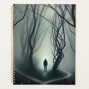 Crossroads in : Gloomy Forest Art Print