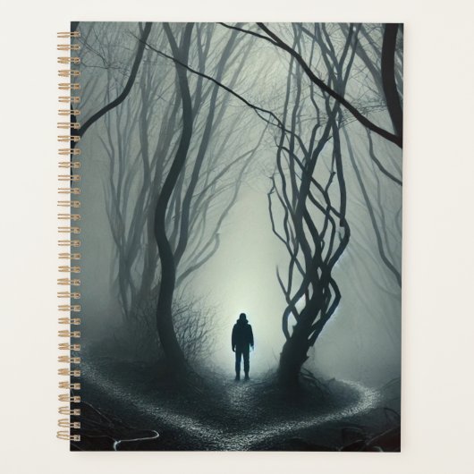 Crossroads in : Gloomy Forest Art Print (Devant)