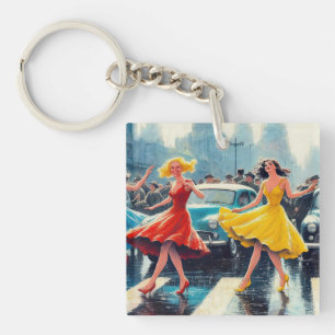 Crosswalk Dance Sleutelhanger