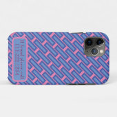 "Crossweave" iPhone / iPad hoesje (Achterkant (horizontaal))