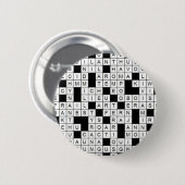 Crossword Button (Voorkant /achterkant)