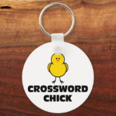 Crossword Chick Sleutelhanger (Voorkant)
