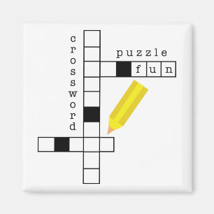 Crossword Fun Magneet