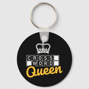 Crossword koningin sleutelhanger