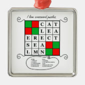 Crossword Ornament (Voorkant)
