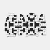 Crossword Puzzle Bedankt Bedankdoosjes (Uitgevouwen)