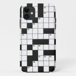 Crossword Puzzle iPhone 11 Hoesje