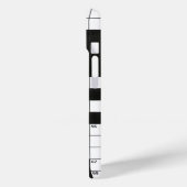 Crossword Puzzle Case-Mate iPhone Case (Achterkant / Links)
