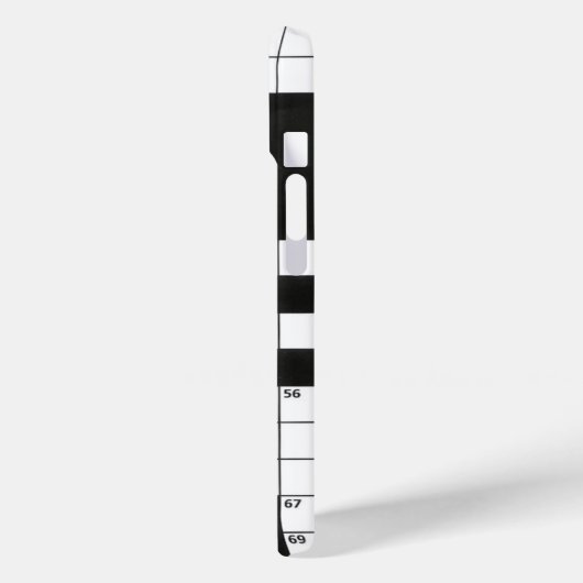 Crossword Puzzle Case-Mate iPhone Case (Achterkant / Links)