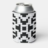 Crossword Puzzle Design Beverage Koelbox Blikjeskoeler (Blikje Achterkant)