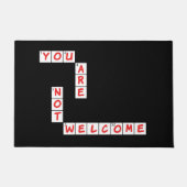 Crossword Puzzle-deur — Mat (Voorkant)