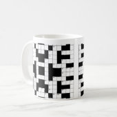 Crossword Puzzle Koffiemok (Voorkant links)