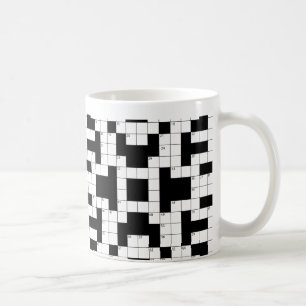 Crossword Puzzle Koffiemok
