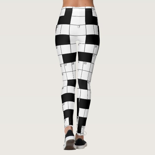Crossword Puzzle Leggings (Dos)