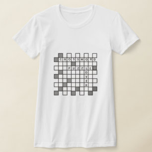 Crossword Puzzle Lover T-Shirt