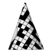 Crossword Puzzle Monogram Feesthoedjes (Rechts)