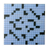 Crossword Puzzle Tegeltje (Voorkant)