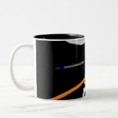 Crossword Puzzle Tweekleurige Koffiemok (Links)