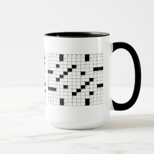 Crossword Puzzles Coffee Mok