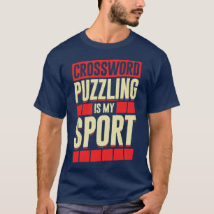 Crossword Puzzling is mijn sport T-shirt