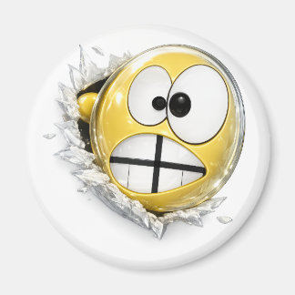 Crossy 3D Emoji Round Magnet Magneet