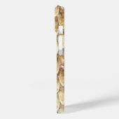 CROTALUS, AFGEDRUKT RATTLESNAKE SKIN-crème Brown Case-Mate iPhone Case (Achterkant / Links)