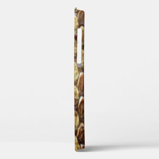 CROTALUS GEEL GEM MONOGRAM Case-Mate iPhone CASE (Achterkant / Links)