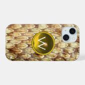 CROTALUS OR MONOGRAMME JAUNE GEMME (Verso Horizontal)