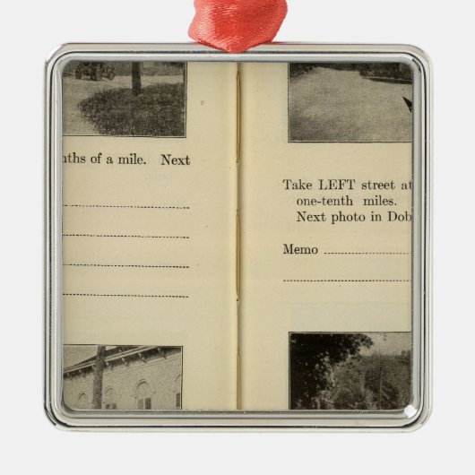 Croton Ossining Dobbs Ferry Metalen Ornament (Voorkant)