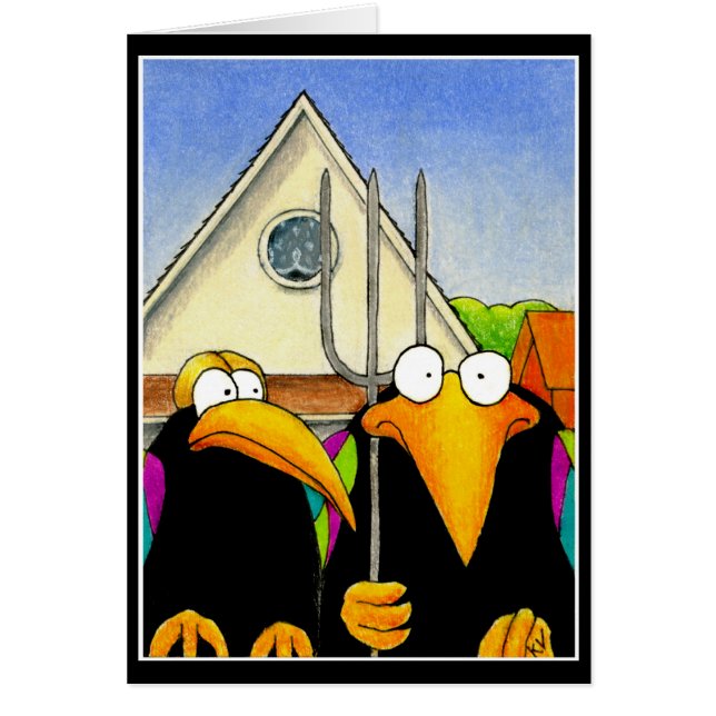 Crow American Gothic Valentijn of Jubileum (Voorkant)