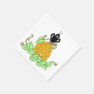 Crow and Pumpkin Servetten