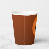 Crow at Sunset Paper Cup Papieren Bekers (Rechts)