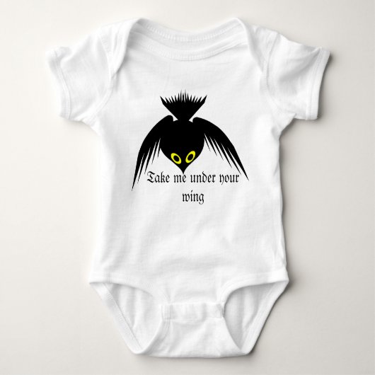 Crow Baby Romper (Voorkant)