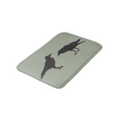 Crow Bath Mat (Gekanteld)