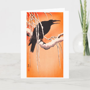 Crow Bedankkaart