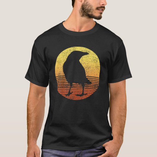 Crow Bird Lover Gift Raven  T-shirt (Voorkant)